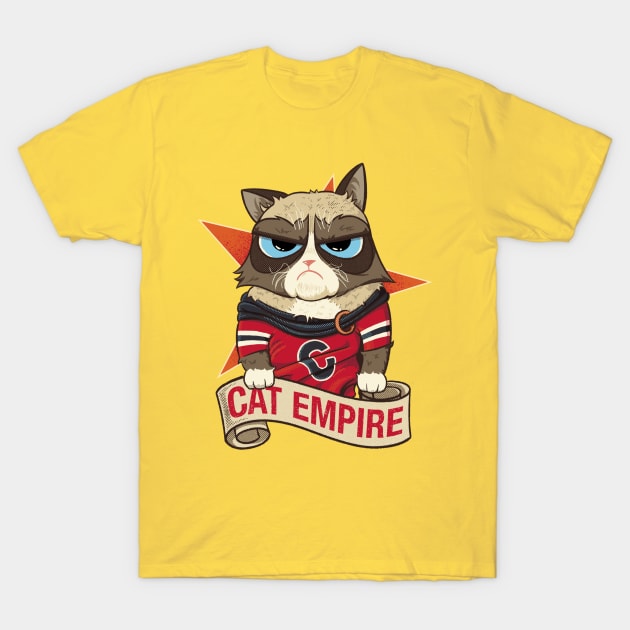 Cat Empire T-Shirt by Tronyx79